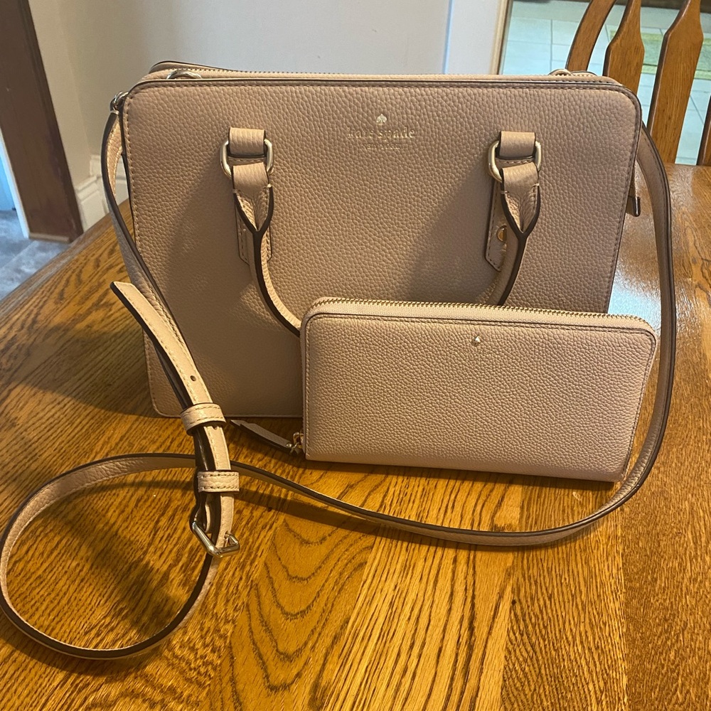 Kate Spade Satchel & Wallet Bundle